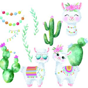 Llama Room decor